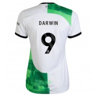 Billiga Liverpool Darwin Nunez #9 Borta fotbollskläder Dam 2023-24 Kortärmad